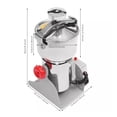 thumbnail image 4 of Moulin Électrique pour Grains Secs, Broyeur Commercial, Facile à Utiliser, 4 of 6