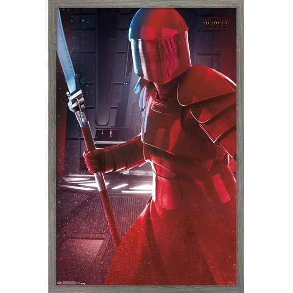 Star Wars: The Last Jedi - Praetorian Guard Wall Poster, 14.725" x 22.375", Framed