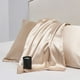 thumbnail image 5 of Numerosas Fundas de Almohada de Seda Satinada Funda de Almohada de Seda Satinada Adecuada para Cabello y Piel Tamaño Estándar 51X137Cm con Cremallera Oculta Suave Transpirable Vidrioso y Fresco, 5 of 7