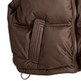thumbnail image 5 of Aofany Puffer Vest for Toddler Kids Girls Zip up Stand Collar Sleeveless Thermal Warm Jacket Padded Lining Outerwear with Side Pockets 2-15 Years, 5 of 7