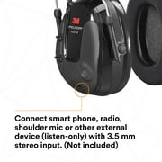3M™ PELTOR™ ProTac III Headset, Black, Headband