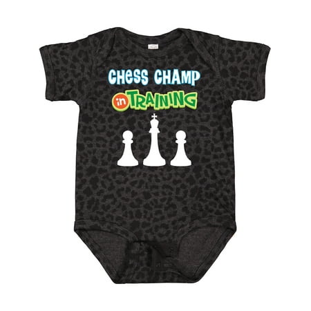 

Inktastic Chess Champ in Training Boys or Girls Baby Bodysuit
