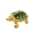 thumbnail image 2 of Sentmoon Room Decor Tortoise Jewelry Box Light Desktop Decoration Storage Box Household Ring Earrings Jewelry Box, 2 of 3