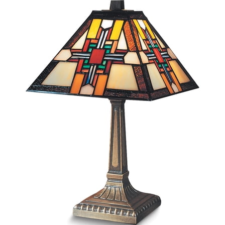Fashion Dale Tiffany Morning Star Accent Lamp (9 X 9) Made In China gm848