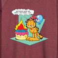 thumbnail image 3 of Garfield - Birthday's Make Me Old - Women's Lightweight French Terry Long Sleeve Shirt, 3 of 5