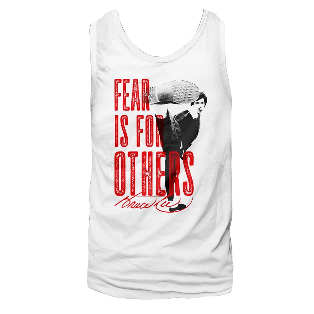 bruce lee t shirt fear is for others