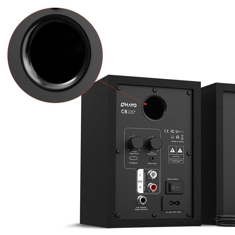 Ortizan 60W Bluetooth Computer Speakers photo 5