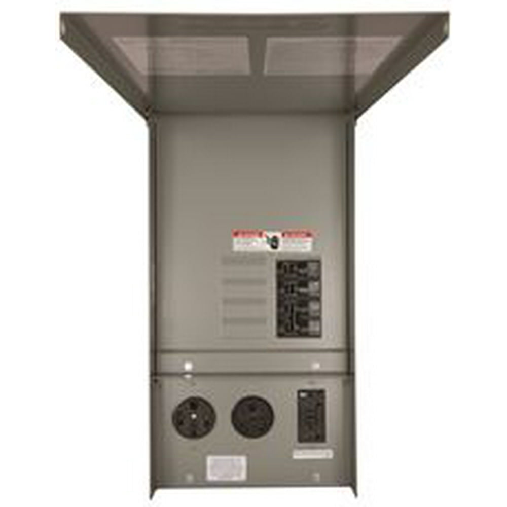Siemens Power Outlet Panel With Receptacles, Unmetered, Surface Mount