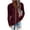 Wine, variant on Hoodies for Women Fall Sweaters Winter Zip Up Long-Sleeved Knitted Hooded Cardigan Sweater White 2XL