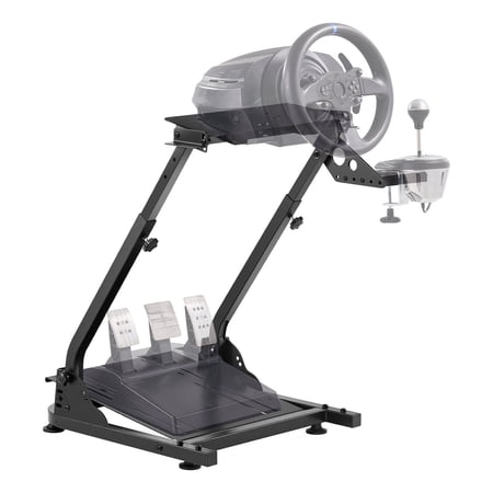 SIHAO Racing Wheel Stand, Foldable Simulator Stand for Logitech G25 G29 G27 G920 G923, Thrustmaster T300RS T300GT T248 TS-PC TSXW Gaming Cockpit,Pedals Simulator NOT Included