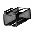 thumbnail image 3 of Soporte de tejido de cocina Soporte de papel higiénico bajo almacenamiento en estante Multifunción Toalla de toallas de toalla de toalla de papel para Vertical negro, 3 of 8