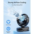 thumbnail image 3 of Ventilador para cochecito SWEETFULL, portátil, recargable, mini, 3 velocidades, 3 of 7