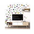 thumbnail image 4 of 200pzs Mariposas 3d Pegatinas Decorativas Pared Calcomanía Xtellar multicolor, 4 of 4