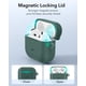 thumbnail image 4 of Funda para AirPods 4 ESR HaloLock con MagSafe Green, 4 of 9