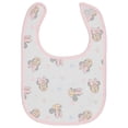 thumbnail image 4 of Baberos para bebés Disney Minnie Mouse, paquete de 10 unidades, algodón suave, absorbente, 4 of 6