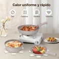 thumbnail image 3 of Juego de 16 Ollas y Sartenes con Mango Desmontables, Alta Antiadherente, Bateria de Cocina Con Tapas y Cojín, Sartén para Freír Apto para Lavaplatos, Cocina de Inducción y Horno, 3 of 4