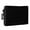 Black, variant on American Flag Outdoor TV Cover for 52"-55" Television, Red White Stripe Blue Star Waterproof Weatherproof TV Screen Protector with Remote Control Pocket