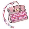 thumbnail image 1 of Mini Bolso para el Hogar, Portátil, con Correa de Mano, para Auriculares Bluetooth, Monedero, Bolso Pequeño Multifuncional, Color Rosa, 1 of 5