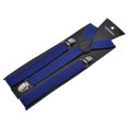 thumbnail image 2 of TopTie Unisex Suspenders Solid Color Y-Back Clip Suspender - 1 Inch Wide-Blue, 2 of 7