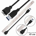 thumbnail image 2 of RHEA- Saitech It 45Cm Usb 3.0 Cable A To Micro B High Speed Upto 4.8 Gbps Data..., 2 of 6