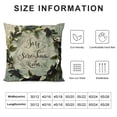 thumbnail image 5 of YINGXI Be Our Guest Throw Pillow Case, for Guest Room Decorative Pillow Case,Decorative Cushion Cover for Guest Bedroom Sofa Couch Bed, Housewarming Gifts Family Room Decor 22x22in, 5 of 5