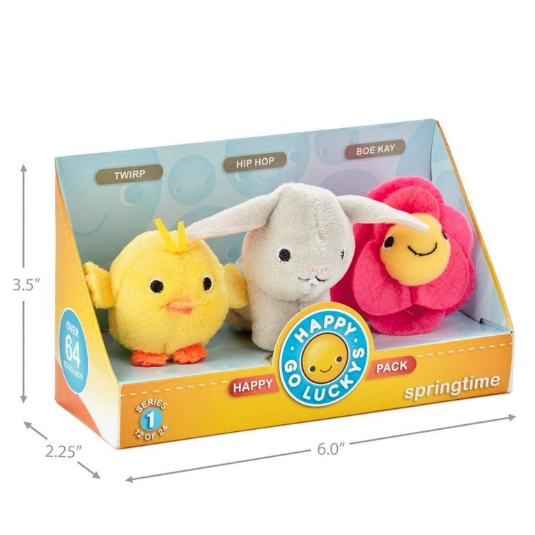 Hallmark Happy Go Luckys Baby Toddler Toys Small Stuffed Animals