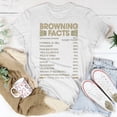 thumbnail image 5 of Browning Name Gift Browning Facts Unisex Jersey Crewneck Tshirt, 5 of 6
