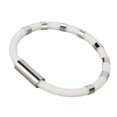 thumbnail image 4 of Pulsera antiestática de silicona de 8 bucles que elimina la estática corporal para correr en invierno, color blanco, 4 of 15