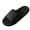 Black, variant on Shower Shoes for Mens and Womens Couples Slide Hollow Crisscross Sole Quick Drying Lightweight Non Slip Open Toe Solid Color Indoor Beach PVC Slipper White