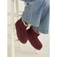 thumbnail image 5 of Time and Tru Women's Genuine Suede Platform Cozy Boots, Sizes 6-11, 5 of 5