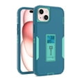 thumbnail image 3 of CoverON For Apple iPhone 15 Plus Phone Case, Military Grade Heavy Duty Full Body Kickstand Cover, Turquoise, 3 of 8