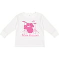 thumbnail image 3 of Inktastic Future Drummer Girls Girls Long Sleeve Toddler T-Shirt, 3 of 5