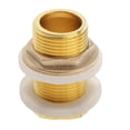 thumbnail image 4 of Conector de Agua de Montaje de Mamparo Colco 2 Piezas de Latón DN15 45 Mm Adaptador, 4 of 8