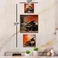 thumbnail image 3 of Designart "Timeless Tunes of the Vintage Piano" Music Extra large Clock For Office Décor - Large Traditional Wall Clock - Oversized Red Wall Clock - Set Of 3, 3 of 6