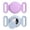 Blue Gray+Light Purple, variant on WILLED Waterproof Airtag Dog Collar Holder for Apple Airtag Dog Tracker, 2 Pack GPS Tracking Accessories Anti-Lost Silicone Air Tag Holder Case for Pet Cat Dog Collars