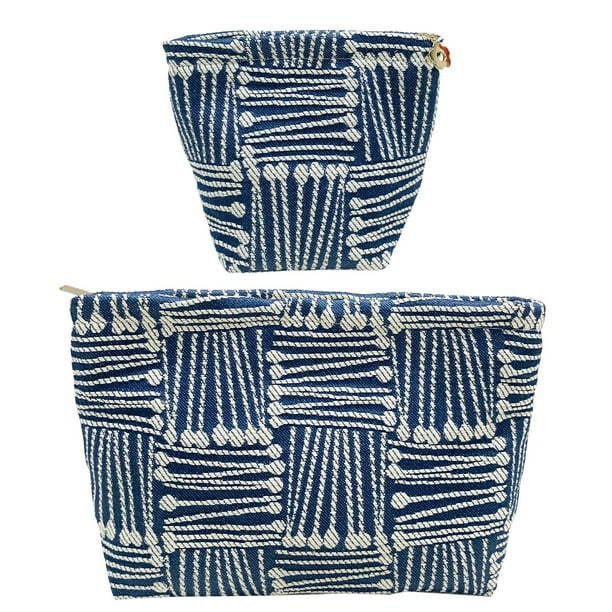 Set de bolsas de maquillaje getgto, 2 unidades, organizador de artículos de tocador de viaje para mujer