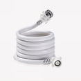 thumbnail image 1 of PVC Washing Machine Water Inlet Pipe with Steel Connector Extension Tube Washing Machine Hoses for Water 4m/157.5in, 1 of 3