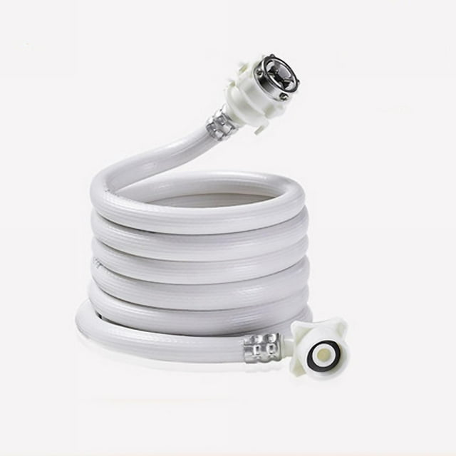 PVC Washing Machine Water Inlet Pipe with Steel Connector Extension Tube Washing Machine Hoses for Water 4m/157.5in