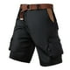thumbnail image 1 of pstuiky Pantalones cortos para hombre, Pantalones cortos casuales de moda para hombre con múltiples bolsillos, estilo cargo, para trabajo, lisos Pantalones cortos cargo, 1 of 8