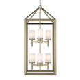 thumbnail image 2 of Golden Lighting Smyth 6 Light Pendant, White Gold - 2073-6PWG-OP, 2 of 2