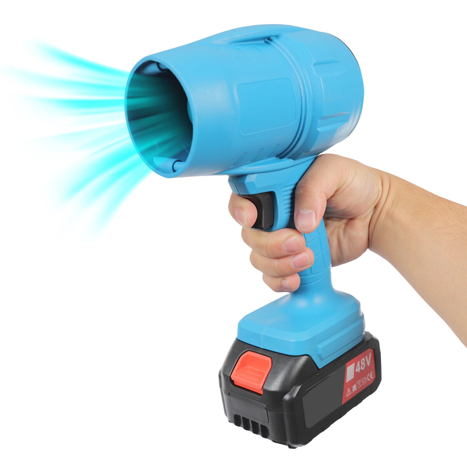 Handheld Car Vacuum Cleaner Air Blower Wireless Rechargeable Mini 28000RPM 200W