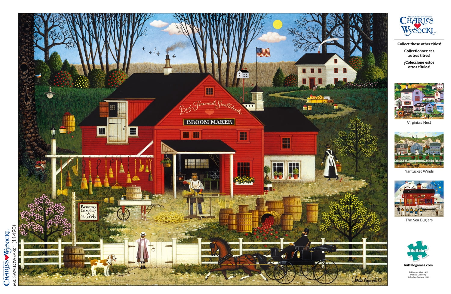 Buffalo Games 1000pc Wysocki Puzzle Ast