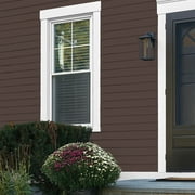 Glidden HEP Grab-N-Go Stewart House Brown Flat Exterior Paint with Primer, 1 Gallon