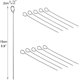 thumbnail image 2 of Brochetas de acero inoxidable CHAO para barbacoa 15 cm 50 unidades, 2 of 5