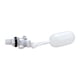 thumbnail image 1 of Válvula de flotador con cierre automático, válvula de bola para tanque de agua, brazo ajustable, material PP, múltiples aplicaciones, adecuada para ab DN15 B, 1 of 9