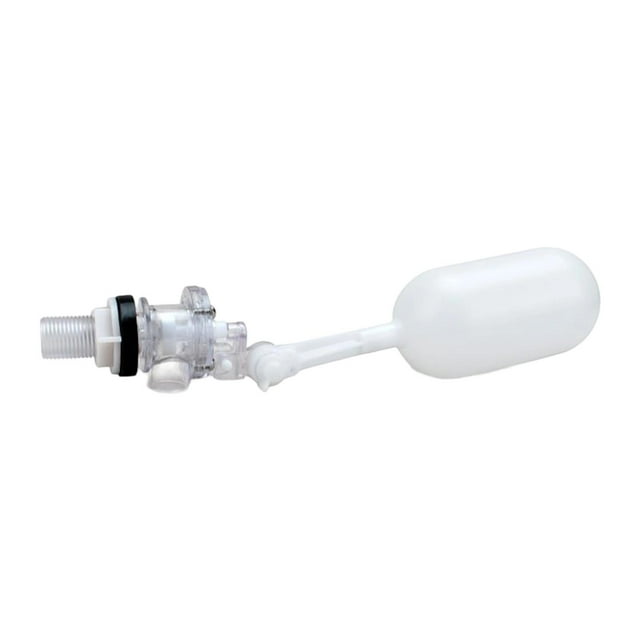 Válvula de flotador con cierre automático, válvula de bola para tanque de agua, brazo ajustable, material PP, múltiples aplicaciones, adecuada para ab DN15 B