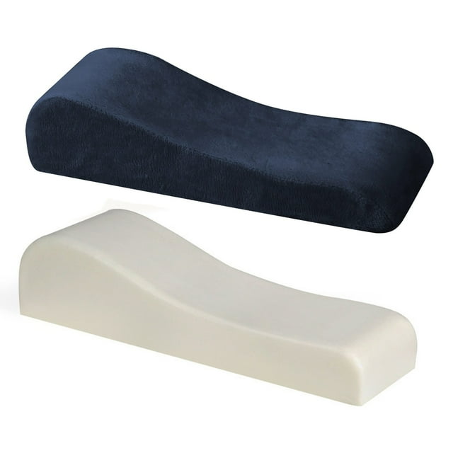 Memory Foam Chair Armrest Pads Set Ergonomic Elbow Support Cushions For Enhanced Comfort In Gaming And Wheelchair Use