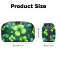 thumbnail image 5 of Saint Patrick's Day Hard Drive Cases Cable Organizer Small Travel Electronic Organizer Charger Case Organizer Oxford Fabric Waterproof Storage Bag for Protecting Electronic Gadgets - 5.9x9.44x3.14 in, 5 of 6