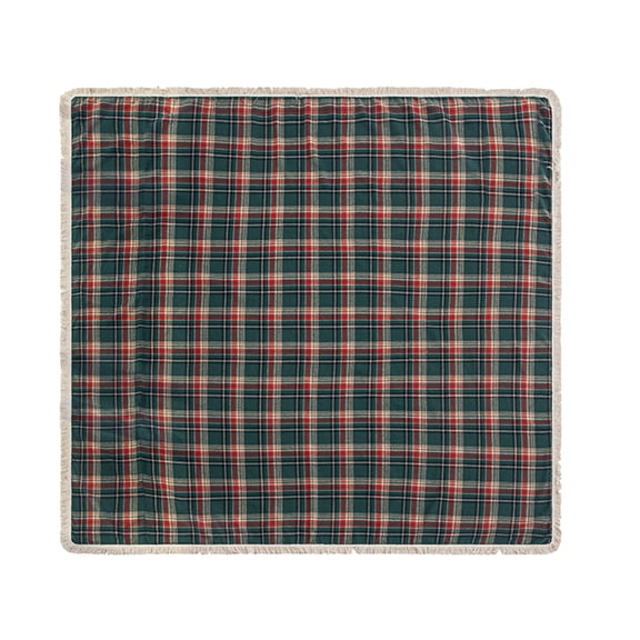 dajkiuy Plaid Christmas Couch Cover, 71x90.5 Inch Sofa Slipcover Soft Washable Couch Sofa Cover Furniture Protector Sofa Slipcover for Christmas Decorations