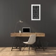 thumbnail image 3 of Anonymous 14x24 White Modern Wood Framed Museum Art Print Titled - NYC Destinations Sign, 3 of 4